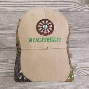 BUCHHEIT MISSOURI CAMO ADJUSTABLE STRAPBACK BASEBALL HAT CAP